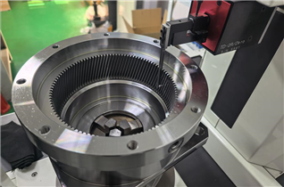 精密内齿圈精度检测